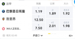 LD体育 法甲：巴黎VS洛里昂，实力占优主场三分可期